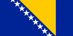 Bosnien-Hercegovinas flagga